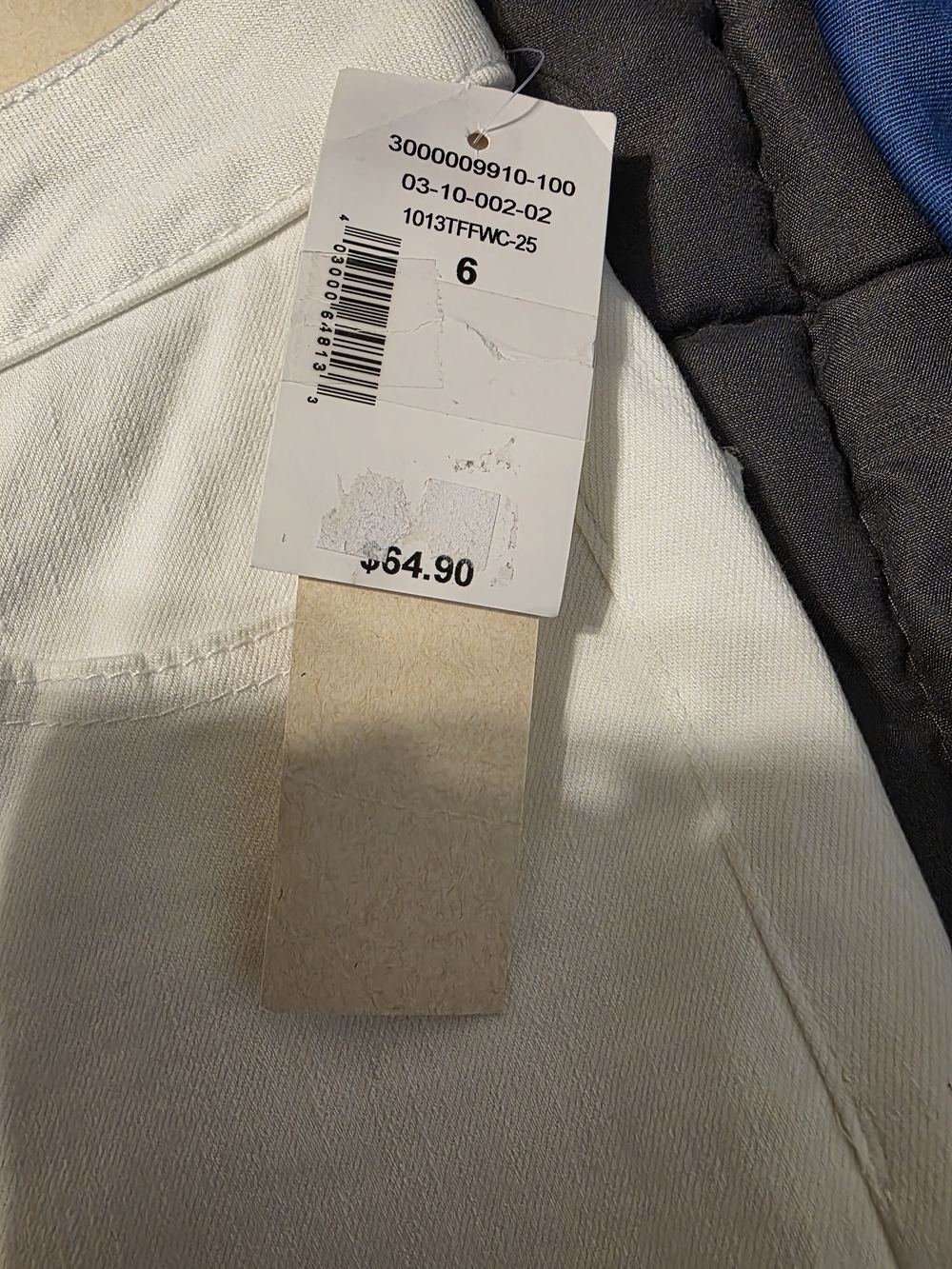 Ricki's White Wide-Leg Cropped Jeans - Picture 6 of 8